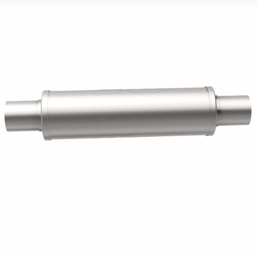 2.25 C/C 4 Round 14 Body MagnaFlow Muffler SS 10415