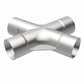 Universal Exhaust Pipe Smooth Trans X 2.50 SS 35deg. 10781 Magnaflow - X Pipe Car Part People