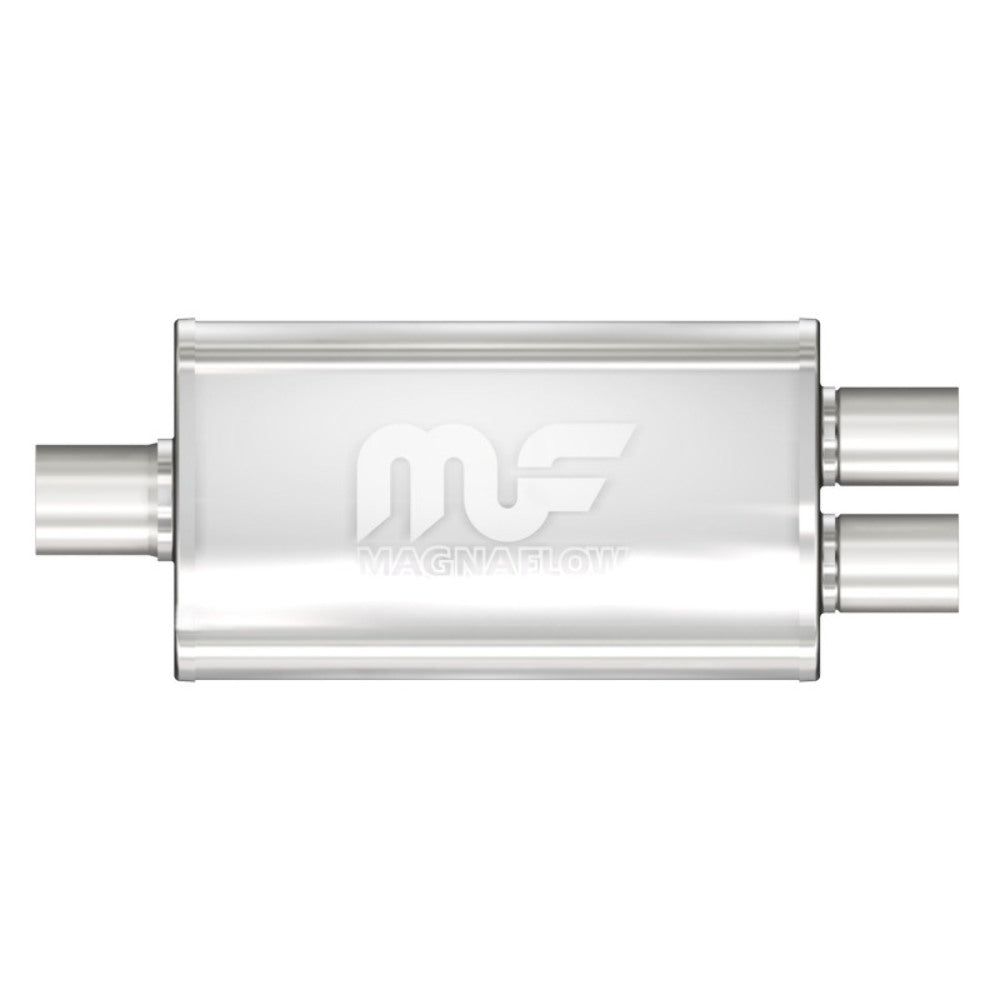 Universal Performance Muffler Mag SS 14X3.5X7 2.25/2/2 C/ 11148 Magnaflow - Performance Mufflers Car Part People