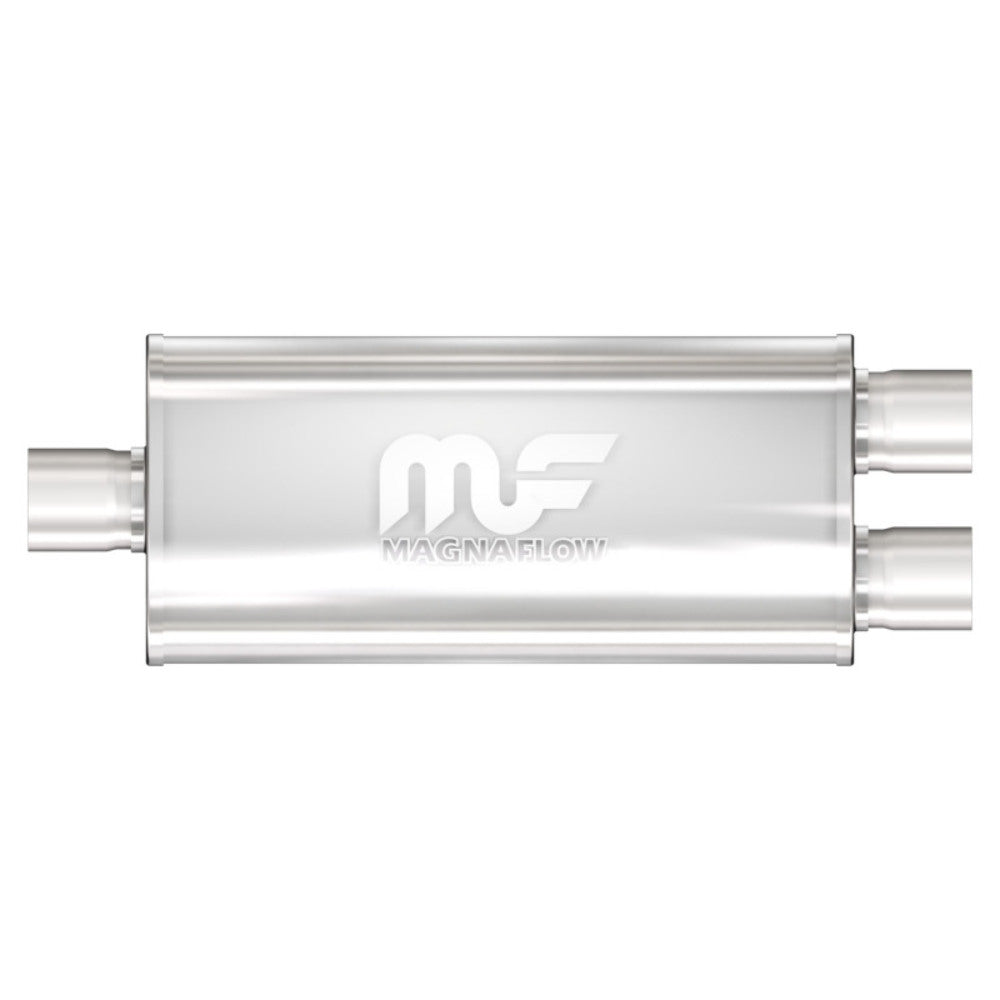 Universal Performance Muffler Mag SS 14X5X8 2.25X2/2 C/D 12148 Magnaflow