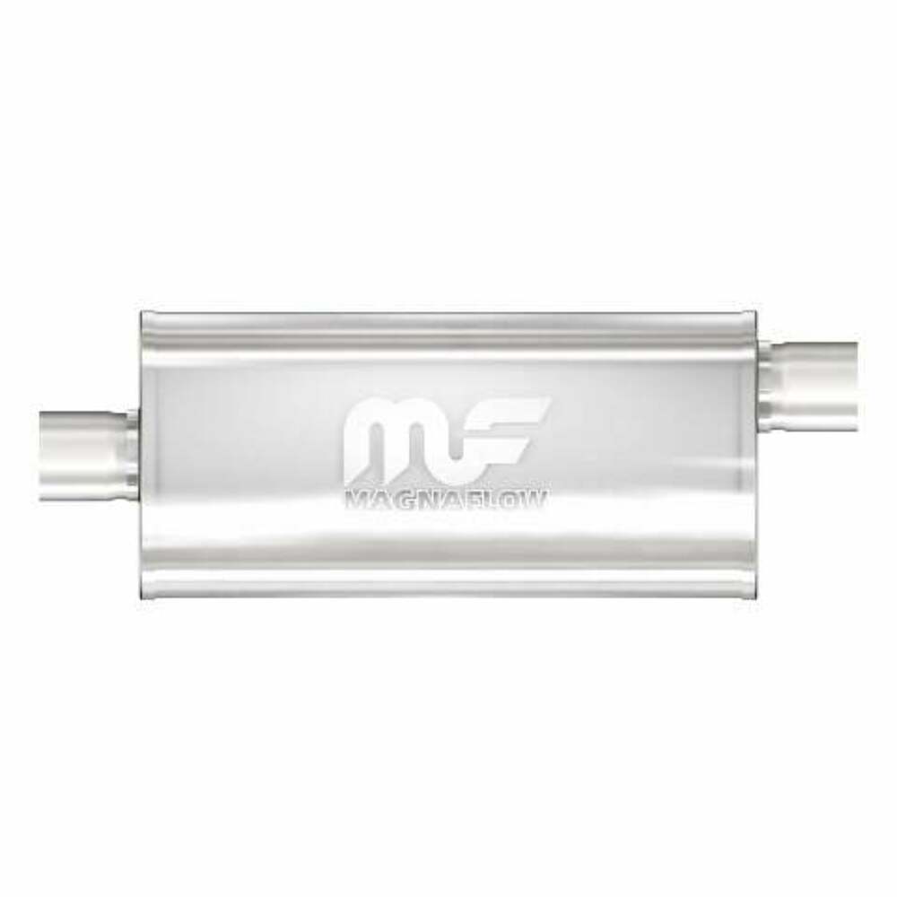 Universal Performance Muffler Mag SS 18X5X8 2X2 O/C 12254 Magnaflow - Performance Mufflers Car Part People