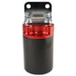 Aeromotive 12317 10 Micron, Red/Black Canister Fuel Filter