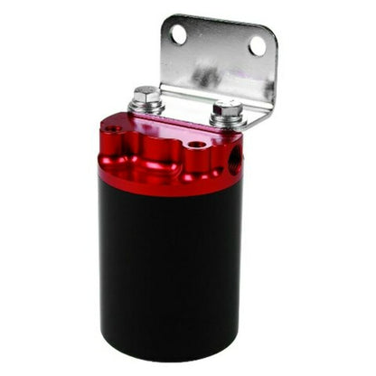 Aeromotive 12317 10 Micron, Red/Black Canister Fuel Filter