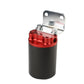 Aeromotive 12319 100 Micron, Red/Black Canister Fuel Filter