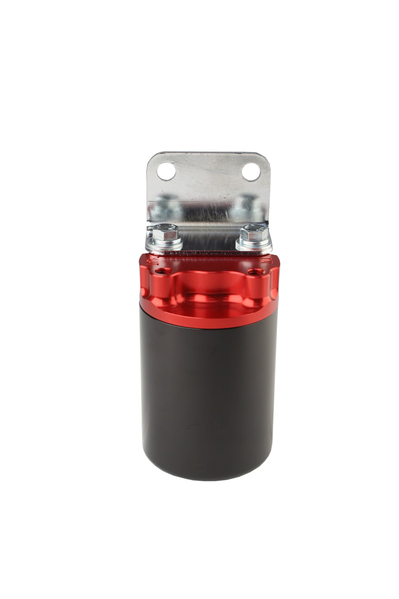 Aeromotive 12319 100 Micron, Red/Black Canister Fuel Filter