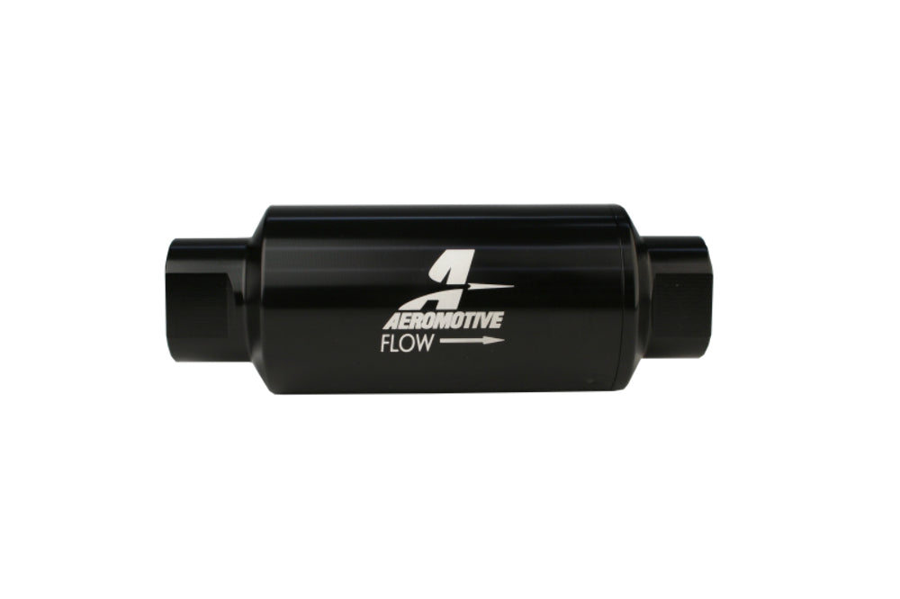 Aeromotive 12324 100 Micron, ORB-10 Black Fuel Filter