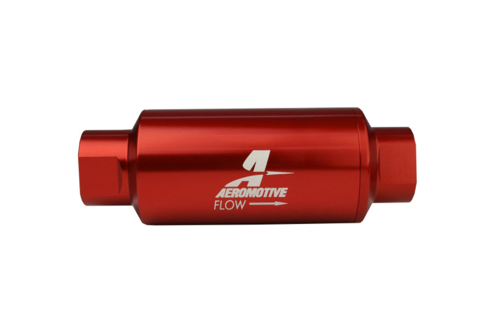 Aeromotive 12335 40 Micron, ORB-10 Red Fuel Filter