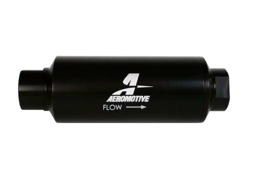 Aeromotive 12341 10-micron Microglass In-Line Filter with ORB-12 Ports