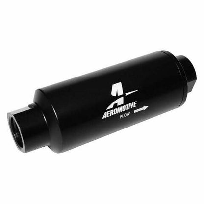 Aeromotive 12341 10-micron Microglass In-Line Filter with ORB-12 Ports