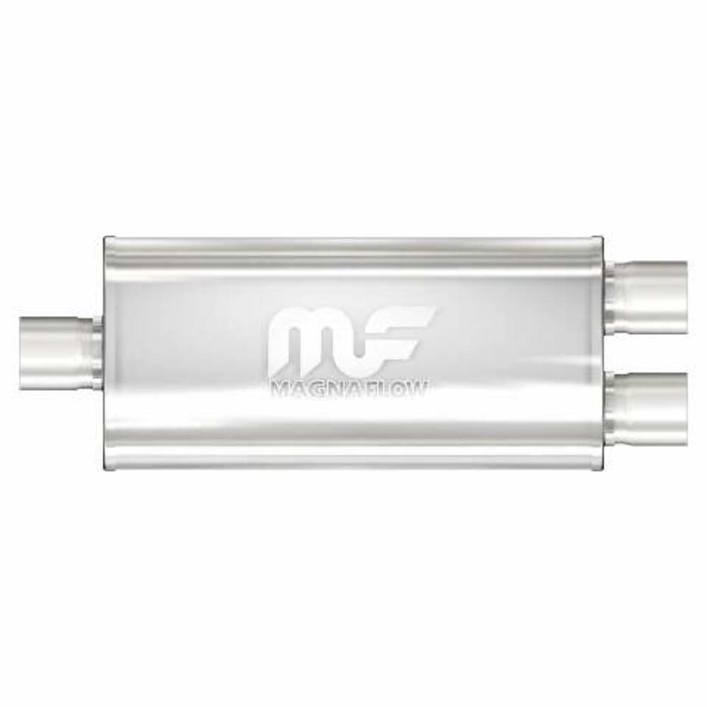 Universal Performance Muffler Mag SS 24X5X8 3X3/3 C/D 12398 Magnaflow - Performance Mufflers Car Part People