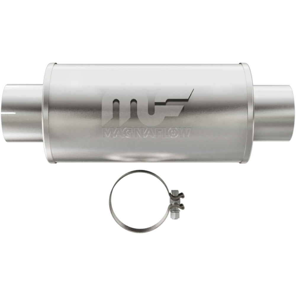 Universal Performance Muffler Mag DSL SS 7X7X14 4.0/3.0 12775 Magnaflow