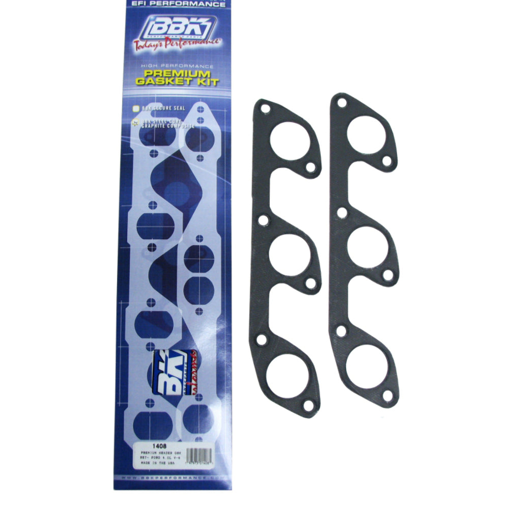 Premium Header Gasket Set Fits Ford 4.0L V6 (Pair)-1408