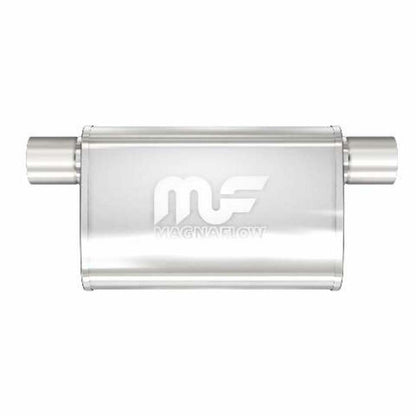 Universal Performance Muffler Mag SS 4X9 14 2.5/2.5 O/O 14377 Magnaflow - Performance Mufflers Car Part People