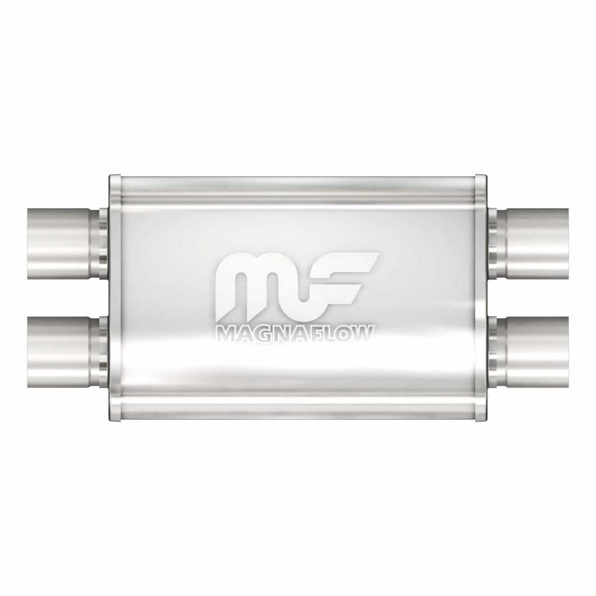 Universal Performance Muffler Mag SS 14X4X9 2.5 D/D 14386 Magnaflow - Performance Mufflers Car Part People