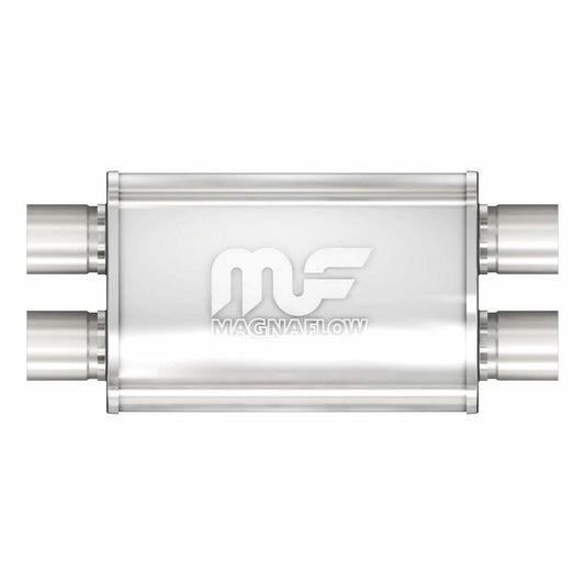 Universal Performance Muffler Mag SS 14X4X9 2.5 D/D 14386 Magnaflow - Performance Mufflers Car Part People