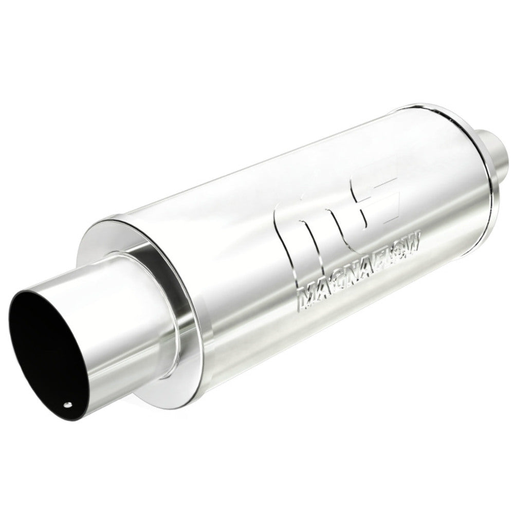 Universal Performance Muffler W/Tip Mag SS 14X6X6 2.25/4. 14822 Magnaflow - Performance Mufflers Car Part People