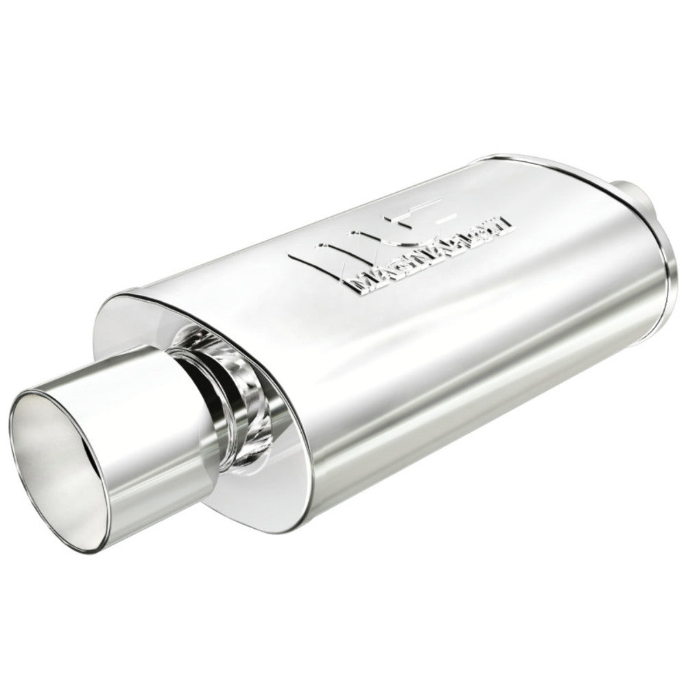 Universal Performance Muffler W/Tip Mag SS 14X5X8 2.25/4. 14832 Magnaflow - Performance Mufflers Car Part People