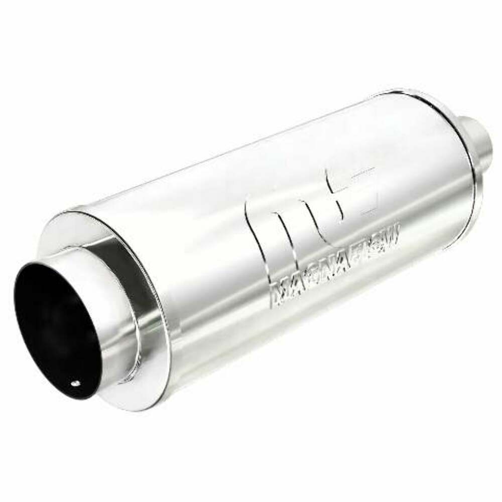 Universal Performance Muffler W/Tip Mag SS 14X6X6 2.25/4. 14846 Magnaflow - Performance Mufflers Car Part People