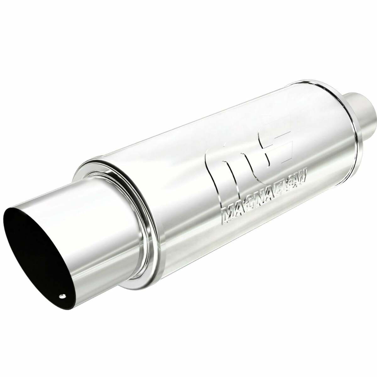 Universal Performance Muffler W/Tip Mag SS 14X5X5-2.25/4. 14859 Magnaflow - Performance Mufflers Car Part People