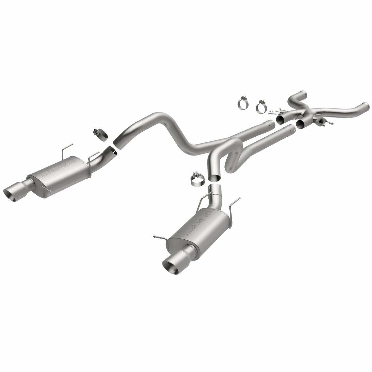 2012-2013 Ford Mustang System Street Cat-Back 15056 Magnaflow - Cat Back Exhaust Car Part People