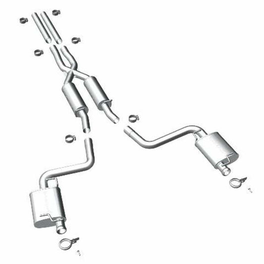 2011-2014 Dodge Challenger System Street Cat-Back 15099 Magnaflow - Cat Back Exhaust Car Part People