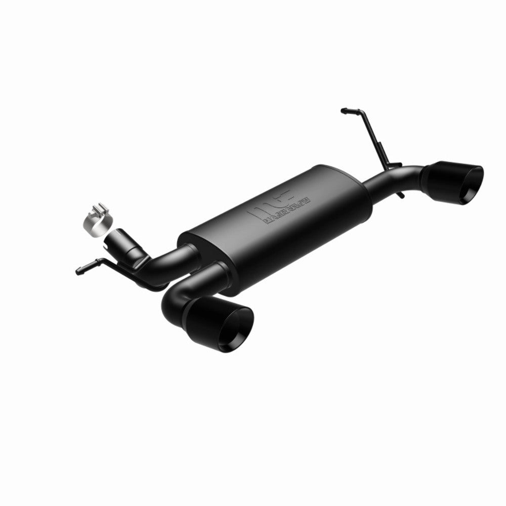 2007-2018 Jeep Wrangler JK Axle-Back Exhaust System Black Coated 15160 Magnaflow