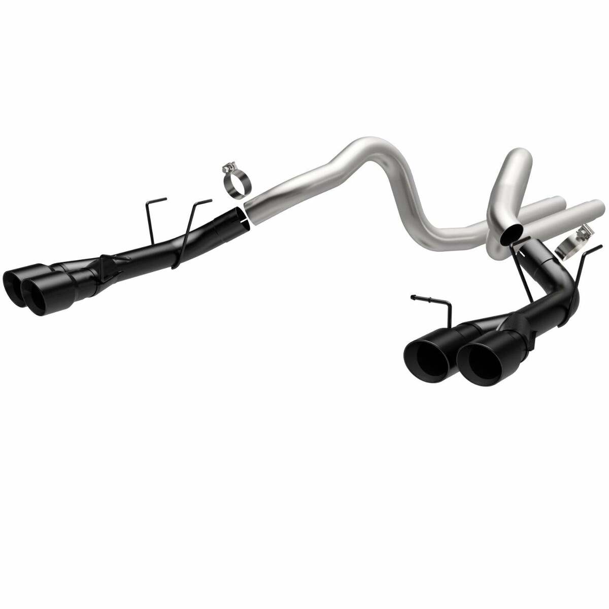 2013-2014 Ford Mustang System Race Cat-Back Black 15176 Magnaflow - Cat Back Exhaust Car Part People