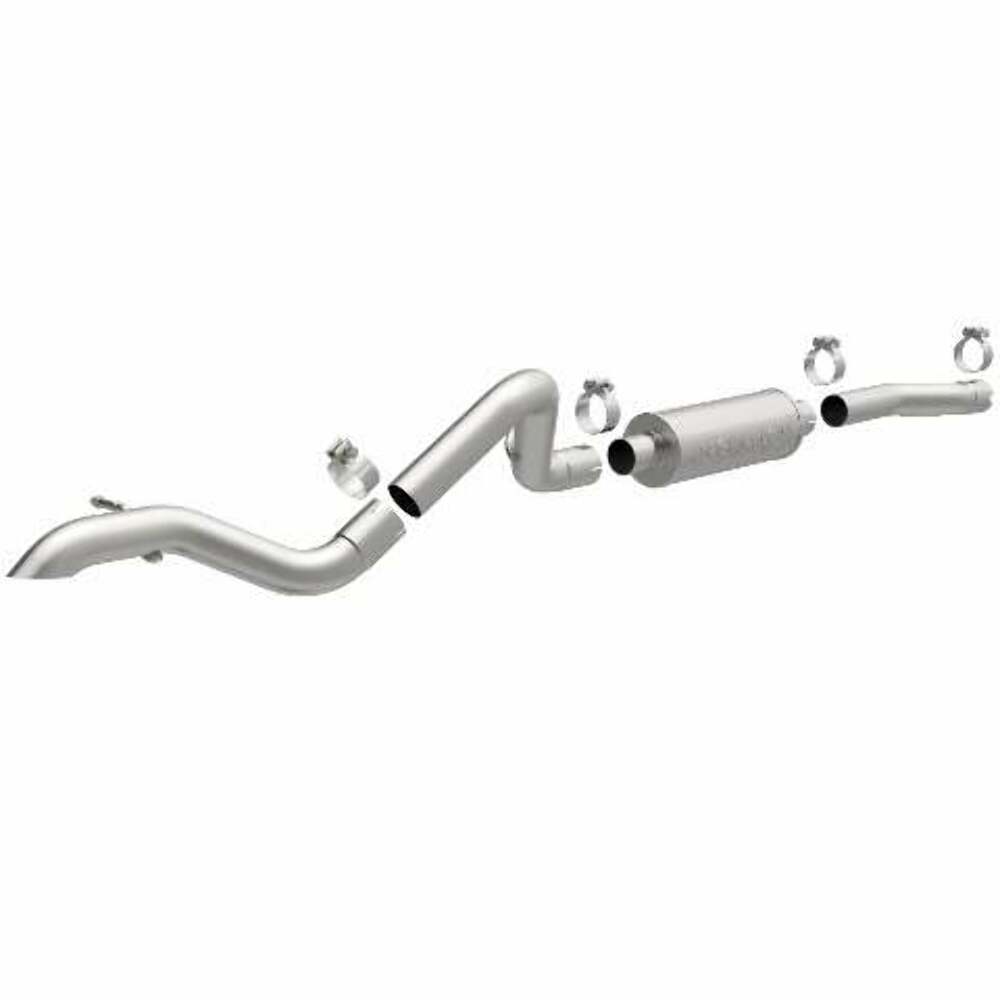 2012-2017 Jeep Wrangler System Rock Crawler Cat-Back 15236 Magnaflow - Cat Back Exhaust Car Part People