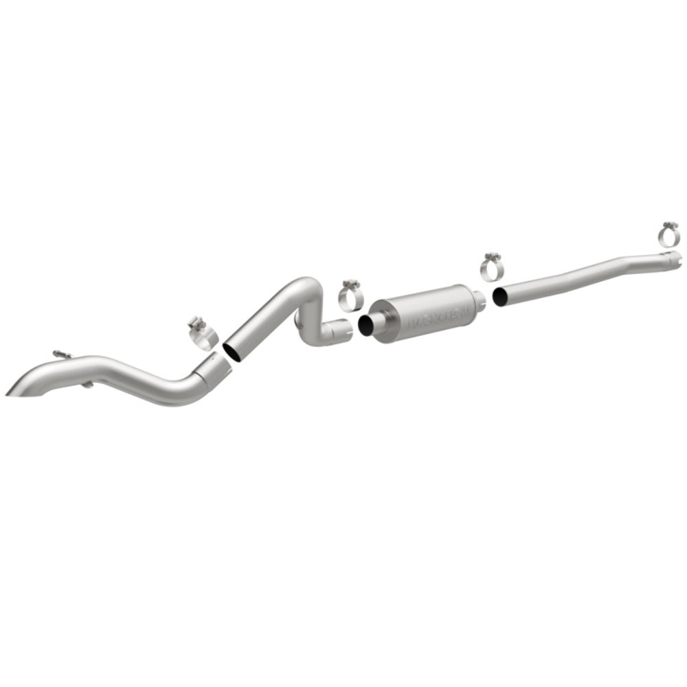 2012-2017 Jeep Wrangler System Rock Crawler Cat-Back 15237 Magnaflow - Cat Back Exhaust Car Part People