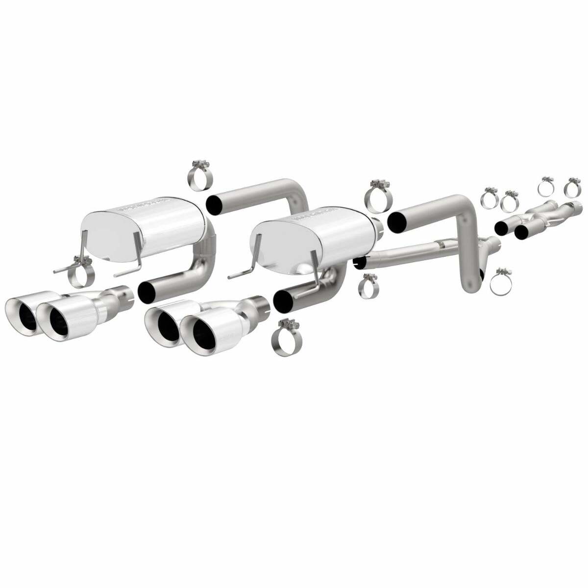 2012-2013 Chevrolet Corvette System Street Cat-Back 15284 Magnaflow - Cat Back Exhaust Car Part People