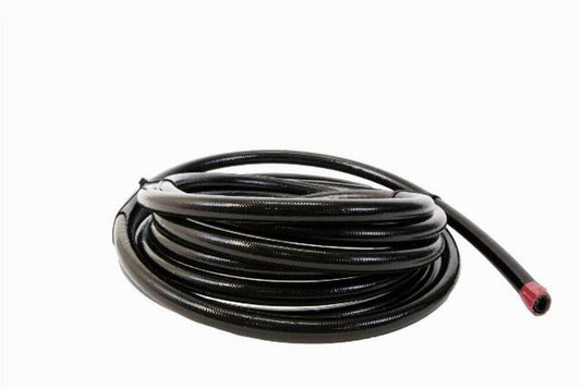 Aeromotive 15321 Braided Stainless Steel PTFE Fuel Line; Black Jacketed