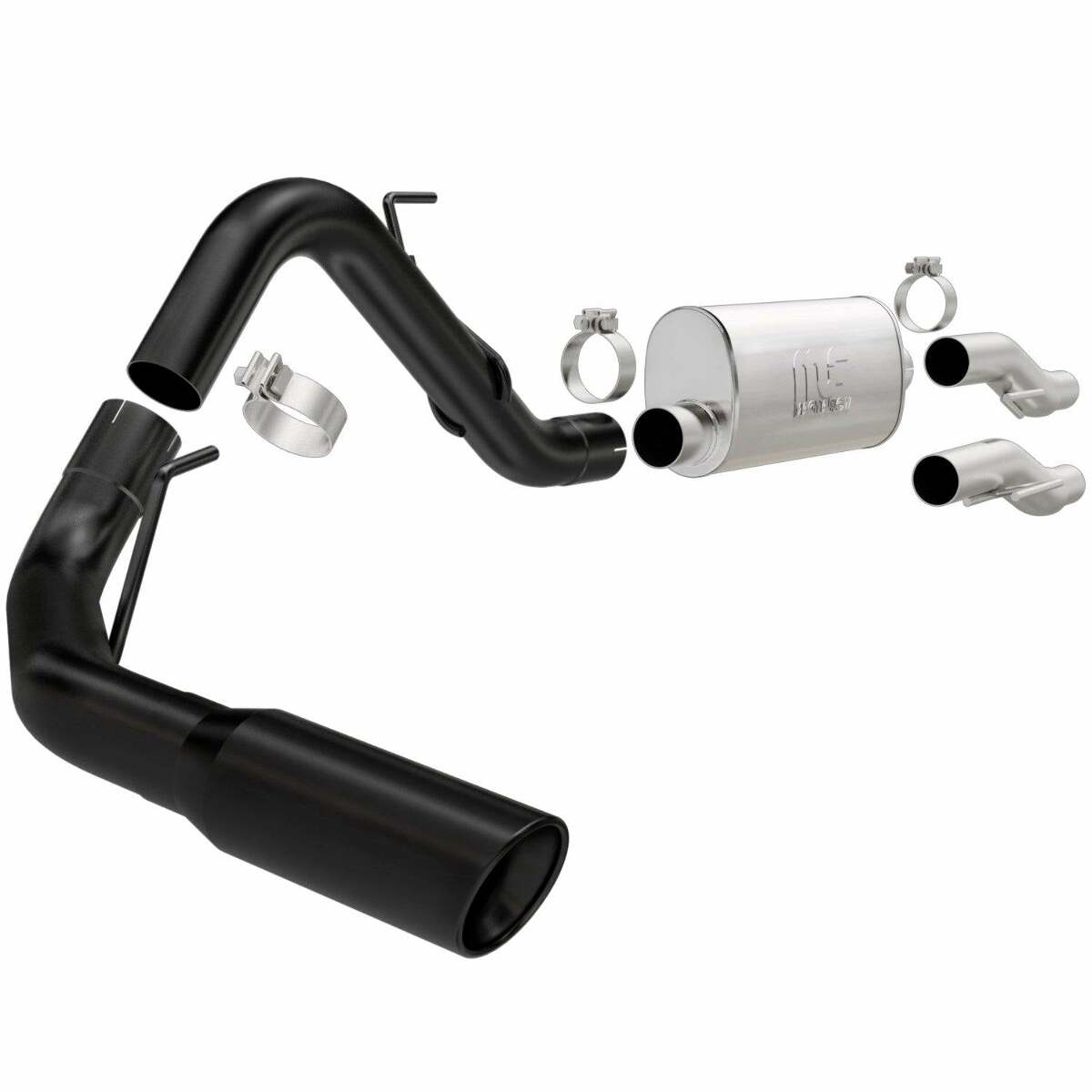 2011-2014 Ford F-150 System Street Cat-Back Black 15365 Magnaflow - Cat Back Exhaust Car Part People