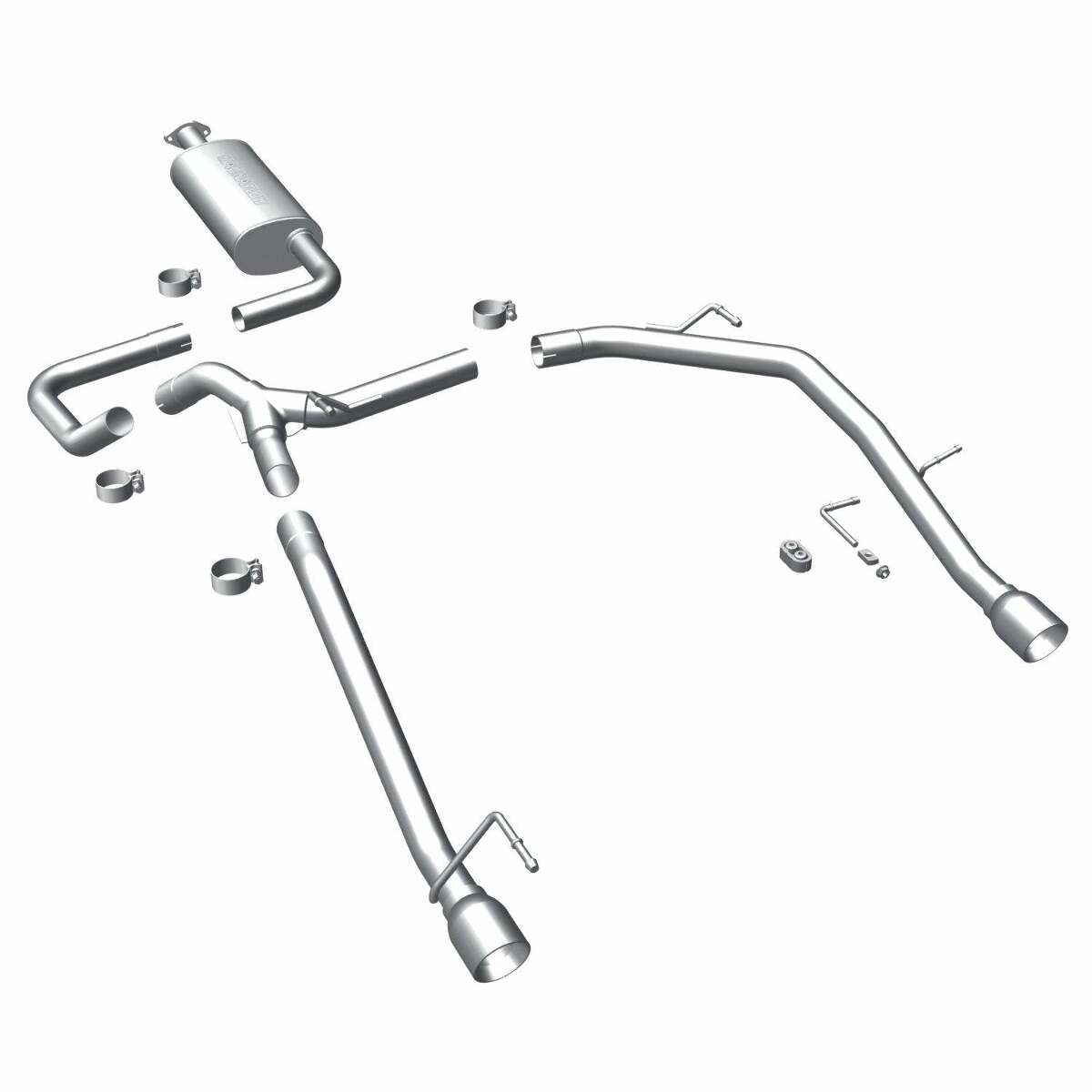 2011-2015 Chevrolet Cruze System Street Cat-Back 15495 Magnaflow - Cat Back Exhaust Car Part People