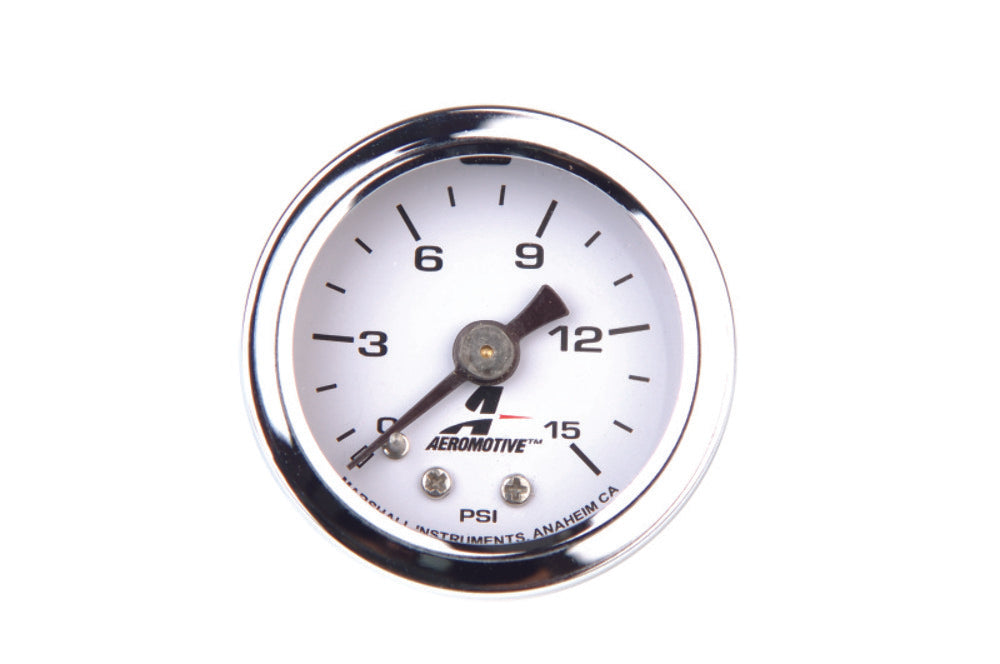 Aeromotive 15632 0-15 psi Fuel Pressure Gauge