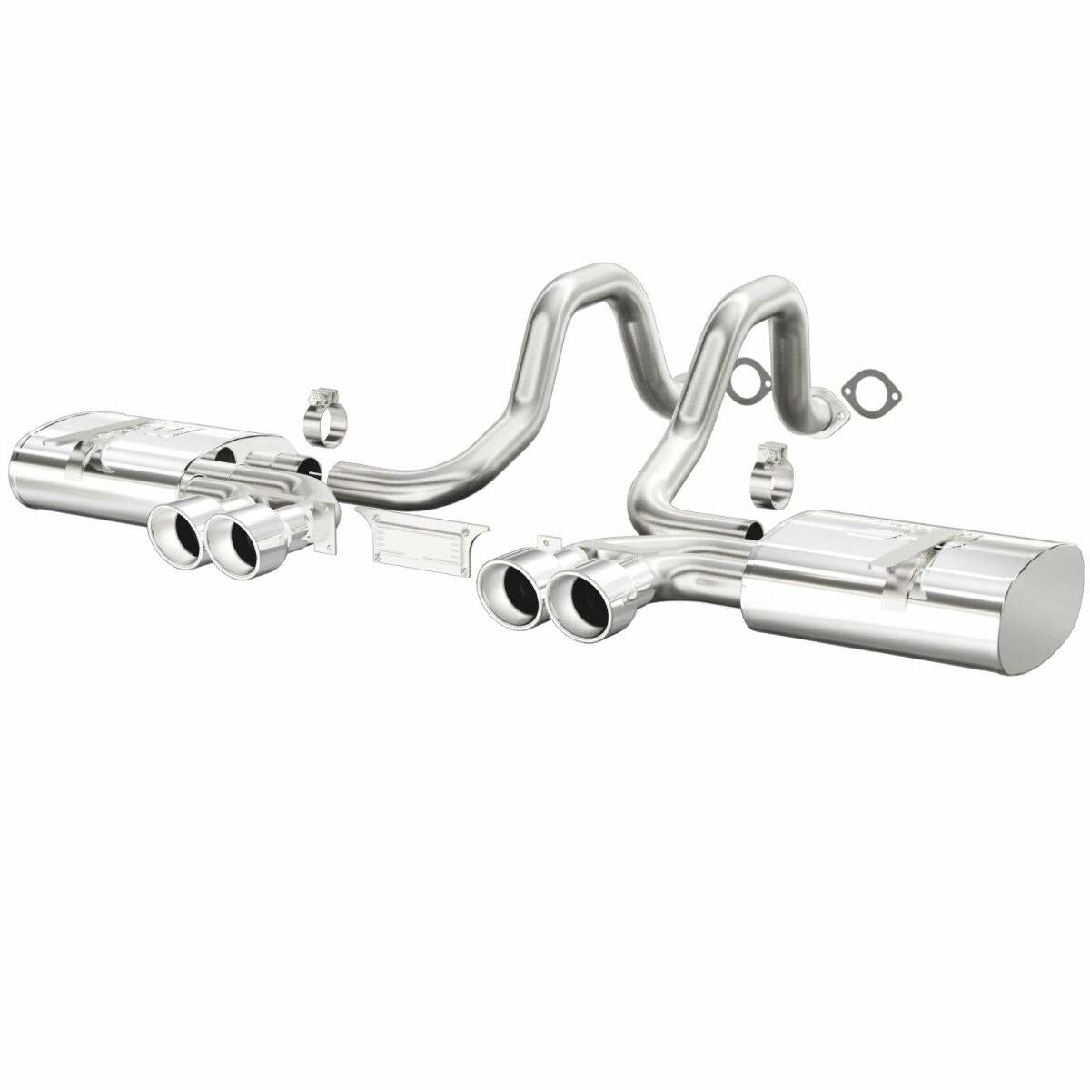 1997-2004 Chevrolet Corvette System Street Axle-Back 15713 Magnaflow - Axle Back Exhaust Car Part People