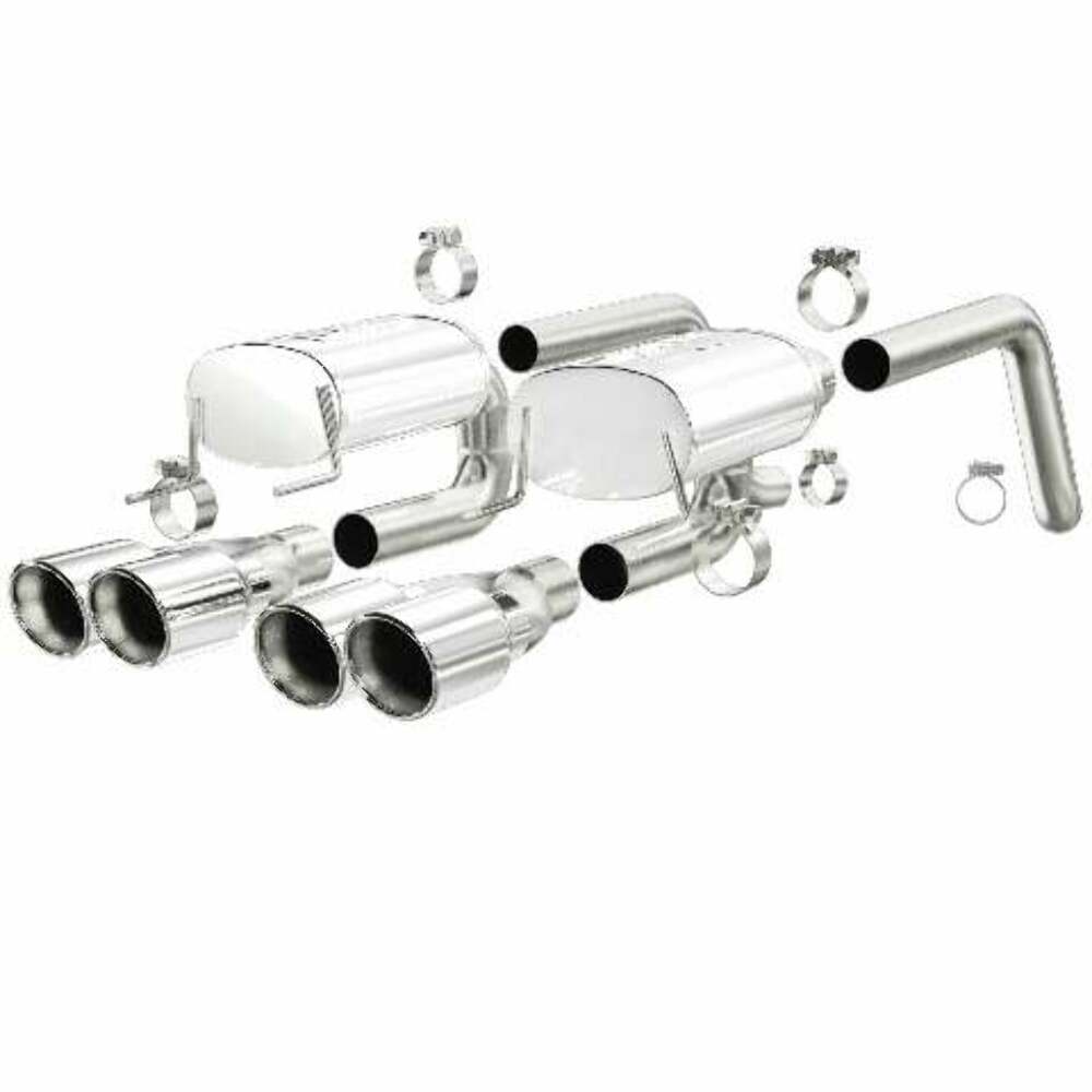 2005-2008 Chevrolet Corvette System Street Axle-Back 15886 Magnaflow - Axle Back Exhaust Car Part People