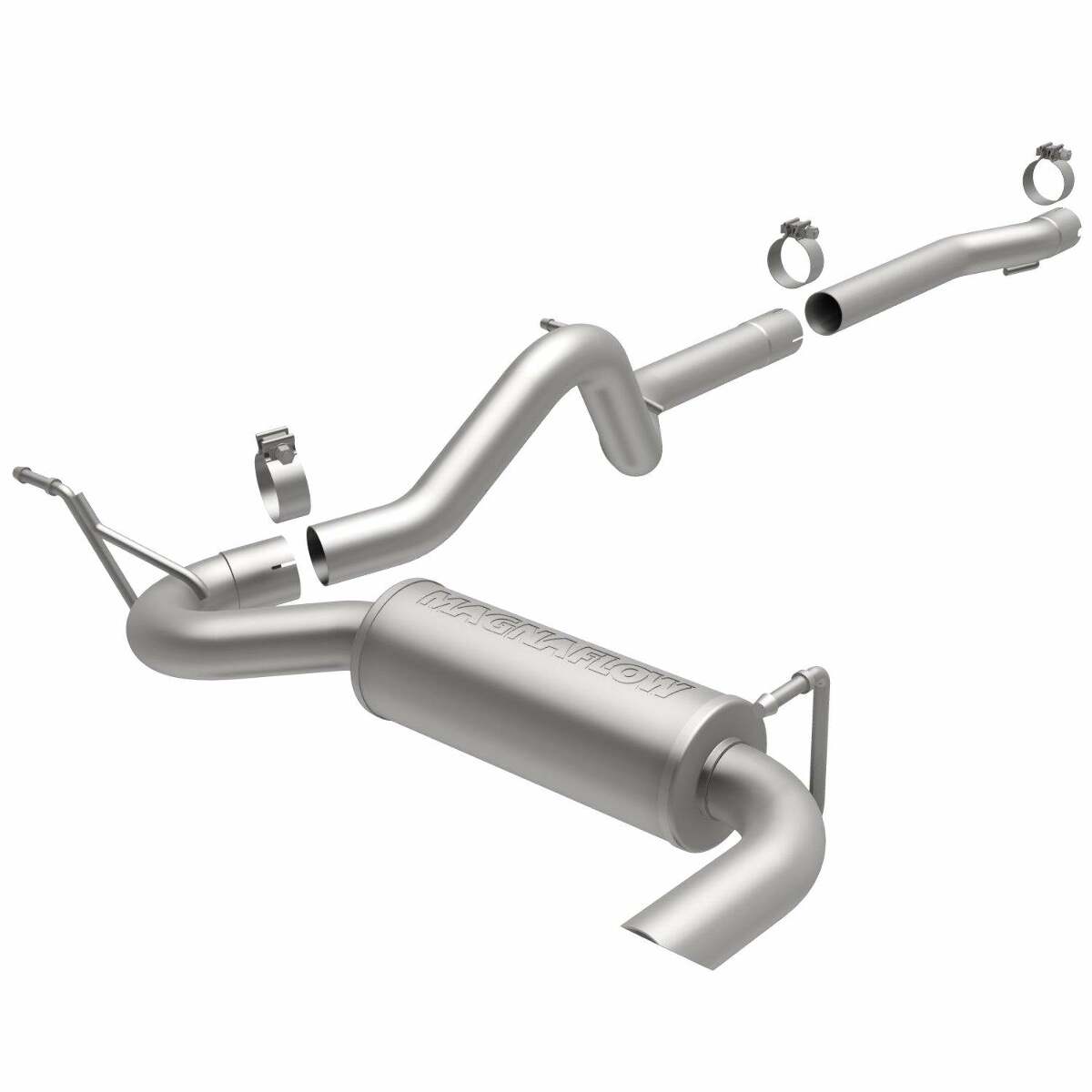 2007-2011 Jeep Wrangler System Competition Cat-Back 16393 Magnaflow - Cat Back Exhaust Car Part People