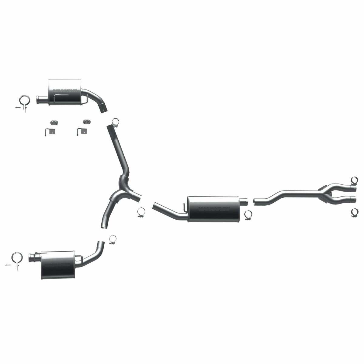 2009-2010 Dodge Challenger System Street Cat-Back 16484 Magnaflow - Cat Back Exhaust Car Part People