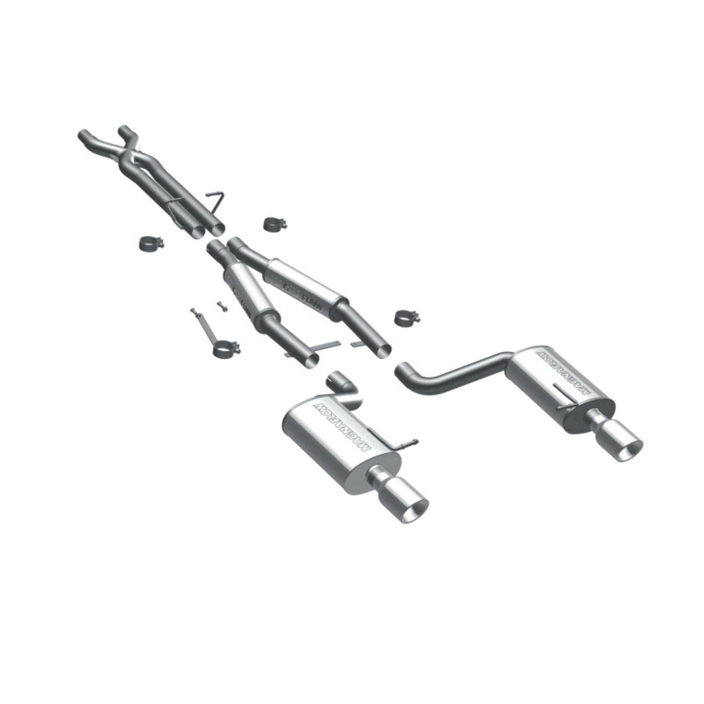 2004-2006 Audi S4 System Touring Cat-Back 16586 Magnaflow - Cat Back Exhaust Car Part People