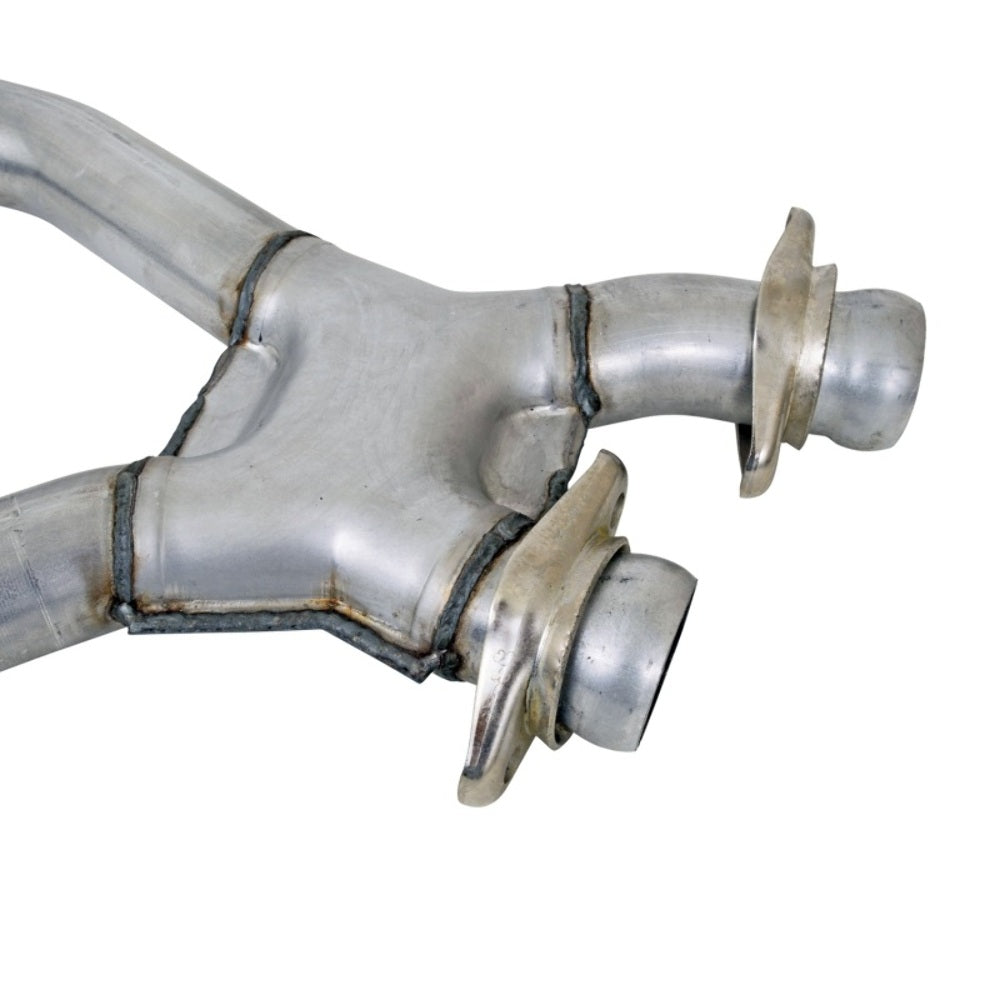 Fits 1979-1993 Mustang 5.0 2.5 Short Mid X Pipe W/ Catalytic Converters-1659