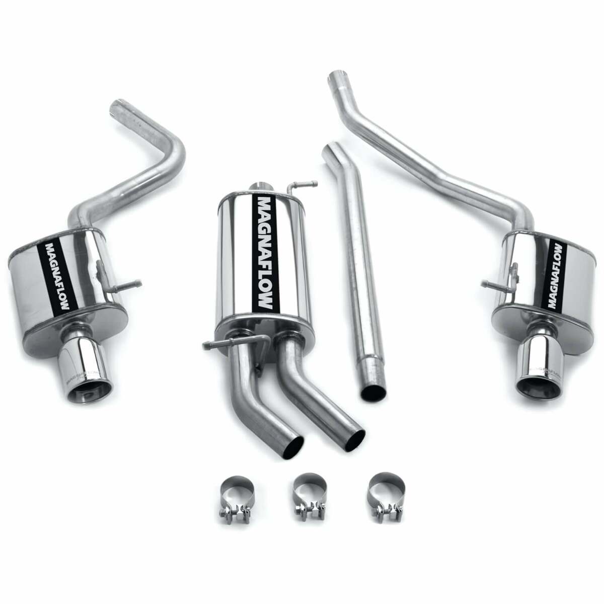 2002-2005 Audi A4 System Touring Cat-Back 16600 Magnaflow - Cat Back Exhaust Car Part People