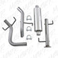 Fits 07-14 Toyota FJ Cruiser 2 1/2" Cat Back Single Rear Tail No tip-S5310AL - Cat Back Exhaust Car Part People