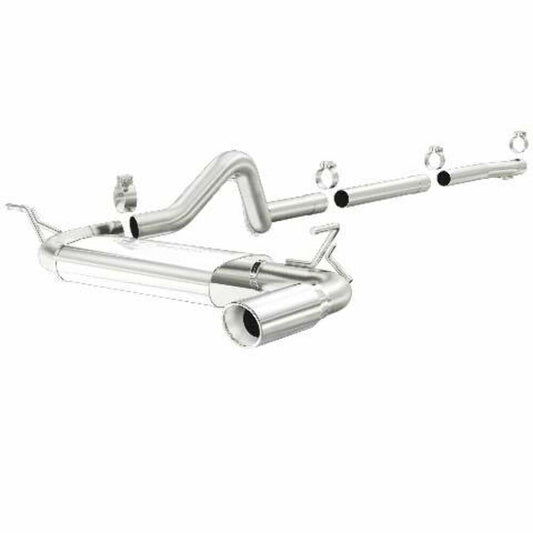 2007-2011 Jeep Wrangler System Street Cat-Back 16751 Magnaflow - Cat Back Exhaust Car Part People