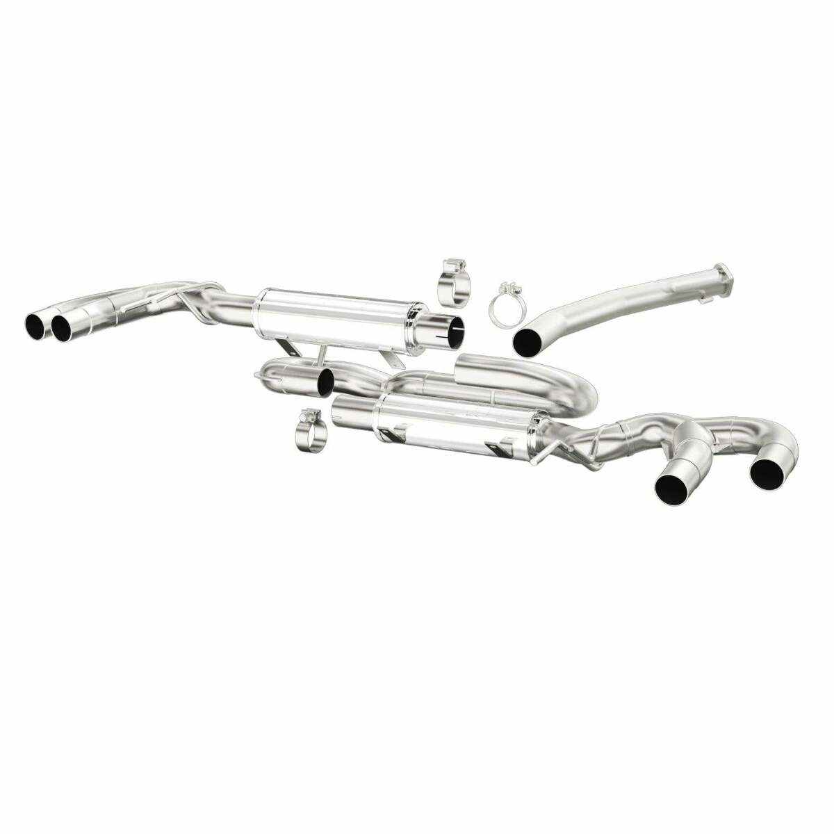 Street Series Stainless Cat-Back System 16916 Magnaflow - Cat Back Exhaust Car Part People