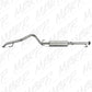 Fits 07-14 Toyota FJ Cruiser 2 1/2" Cat Back Single Rear Tail No tip-S5310AL - Cat Back Exhaust Car Part People