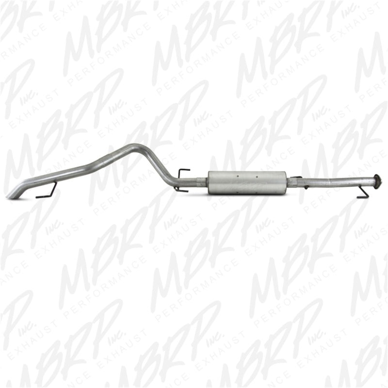 Fits 07-14 Toyota FJ Cruiser 2 1/2" Cat Back Single Rear Tail No tip-S5310AL - Cat Back Exhaust Car Part People