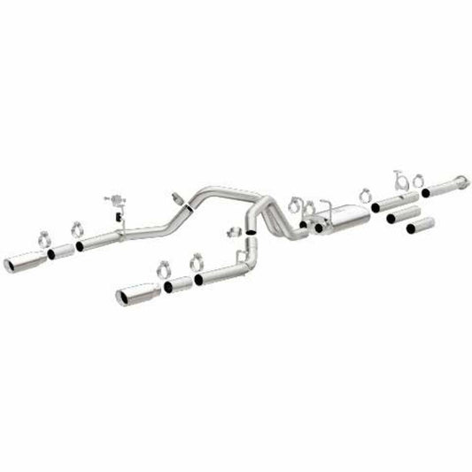 2011-2019 Chevrolet Silverado 2500 HD System Street Cat-Back 19027 Magnaflow - Cat Back Exhaust Car Part People