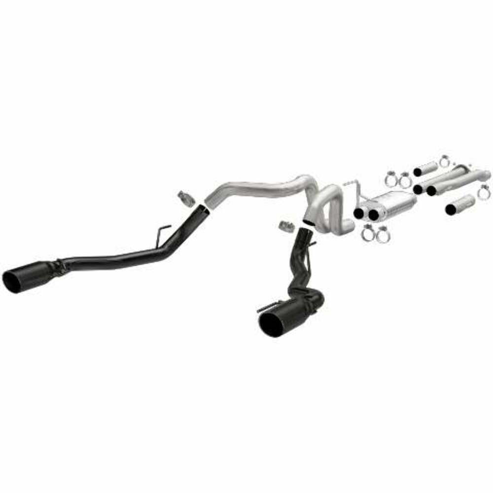 2017-2020 Ford F-150 System Street Cat-Back Black 19350 Magnaflow - Cat Back Exhaust Car Part People