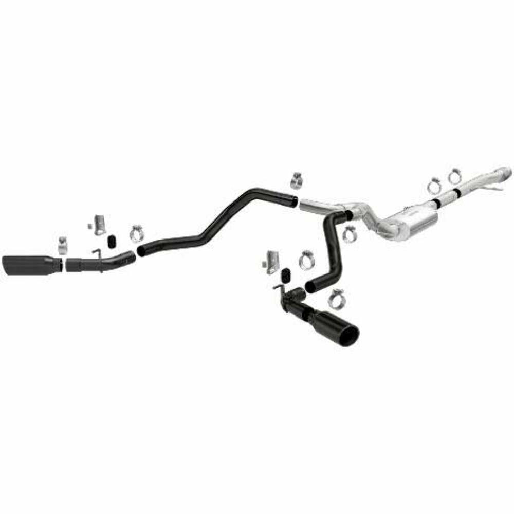 2019-2021 Chevrolet Silverado 1500 System Street Cat-Back Black 19474 Magnaflow - Cat Back Exhaust Car Part People