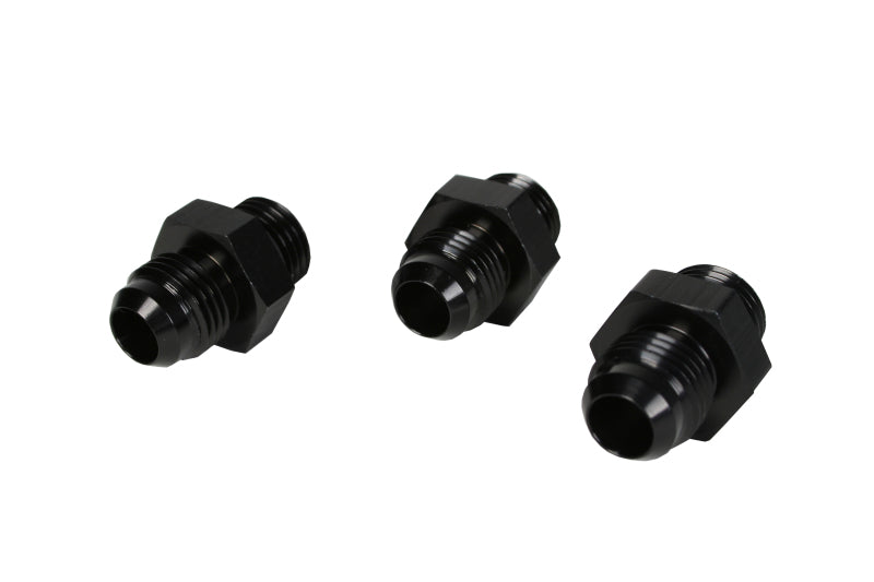 Aeromotive 15108 Port Fitting Kit: (X3) ORB-06 to AN-06